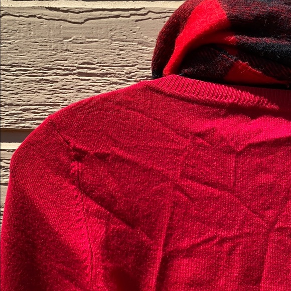 Winter Bundle Blanco Tricot Red Cardigan & Scarf - Picture 16 of 16